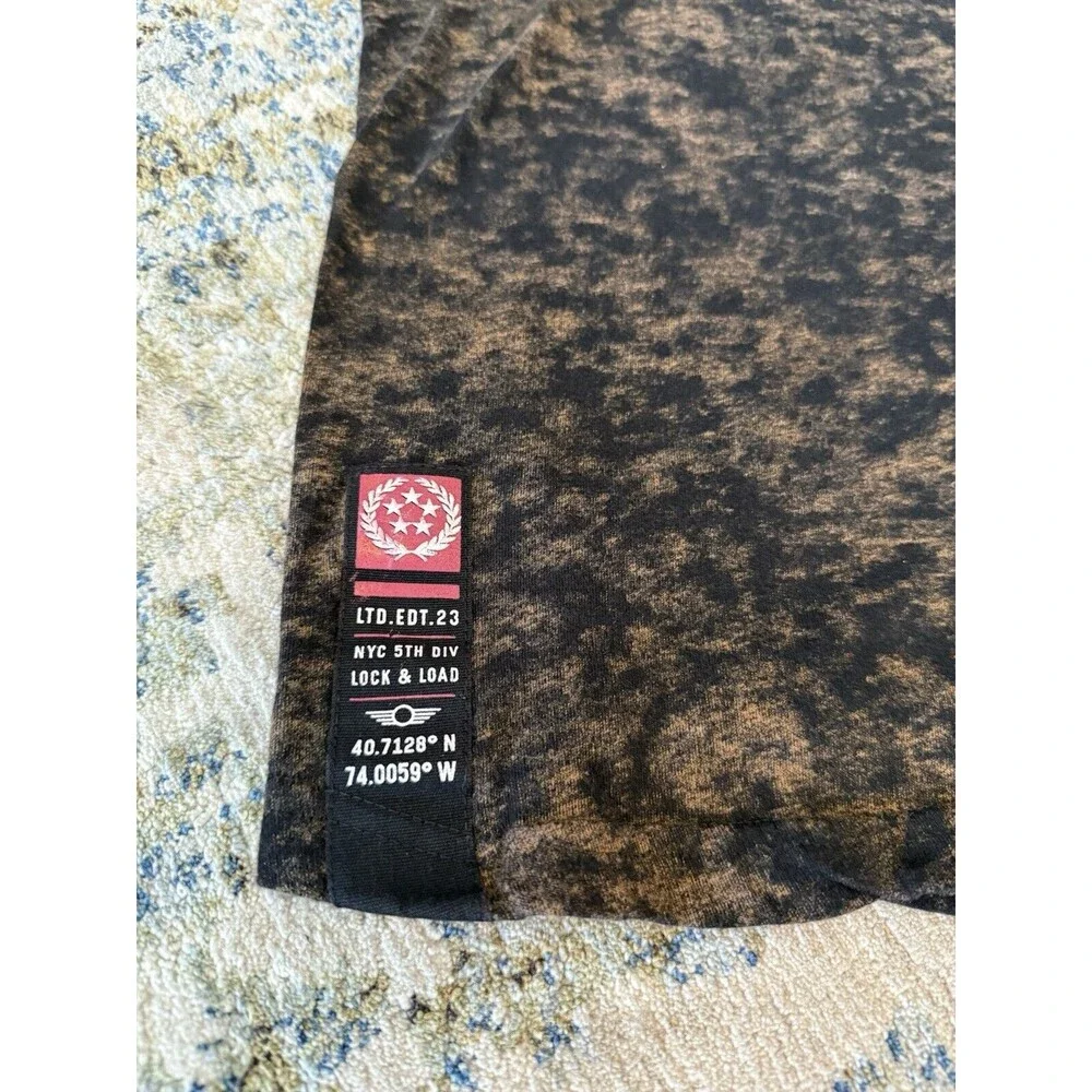 knickerbocker nyc ltd. edt. 23 Gold Black Army Skater shirt Adult Size XL - Picture 2 of 8